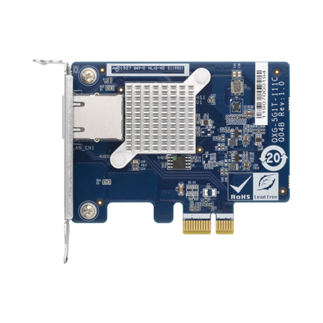 QNAP QXG-5G1T-111C Single-Port 5GbE PCIe Network Expansion Card — Being Shipped