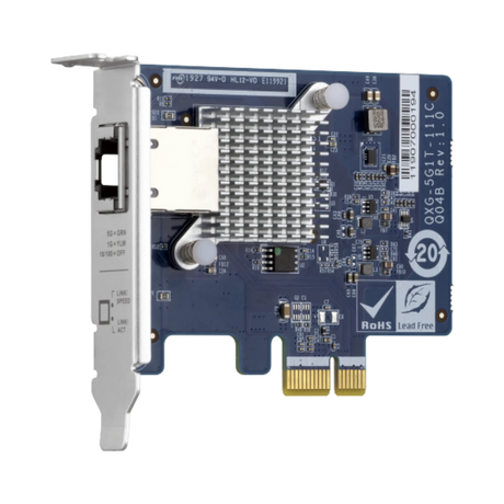 QNAP QXG-5G1T-111C Single-Port 5GbE PCIe Network Expansion Card — Being Shipped