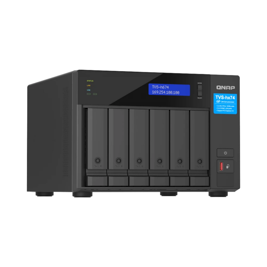 QNAP TVS-h674 6-Bay NAS Enclosure — Being Shipped