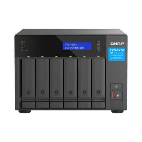 QNAP TVS-h674 6-Bay NAS Enclosure — Being Shipped