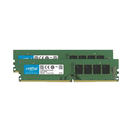 Crucial 32GB DDR4 2666 MHz DIMM Memory Module Kit (2 x 16GB) — Being Shipped