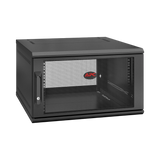 APC NetShelter 6U Wallmount Rack Enclosure Cabinet Single Hinged Server Depth — Being Shipped