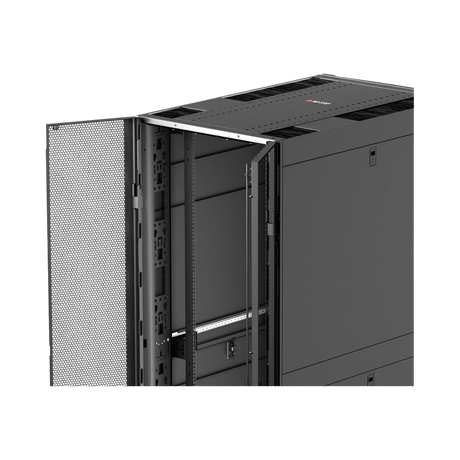 APC NetShelter SX, Networking Rack Enclosure, 42U, Black, 1991H x 750W x 1070D mm with Casters, Feet, Vertical Cable Managers, Side Panels — Being Shipped