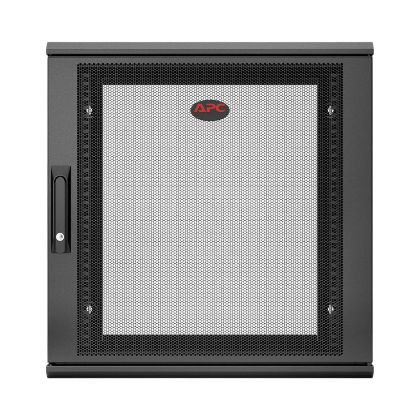 APC NetShelter 12U Wallmount Rack Enclosure Cabinet Single Hinged Server Depth — Being Shipped