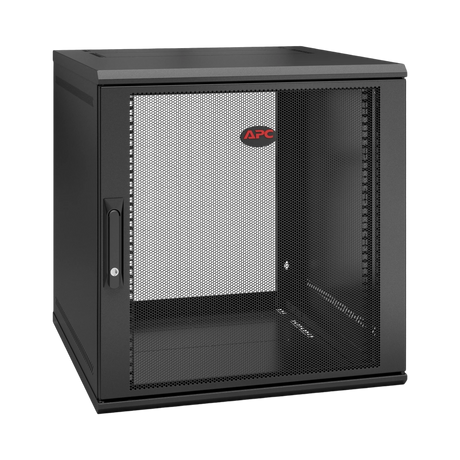 APC NetShelter 12U Wallmount Rack Enclosure Cabinet Single Hinged Server Depth — Being Shipped