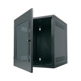 APC NetShelter WX 13U Wall Mount Rack Cabinet with Glass Door (Black) — Being Shipped