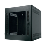 APC NetShelter WX 13U Wall Mount Rack Cabinet with Glass Door (Black) — Being Shipped