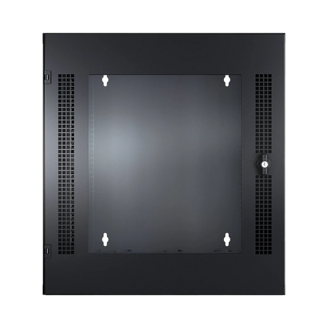 APC NetShelter WX 13U Wall Mount Rack Cabinet with Glass Door (Black) — Being Shipped