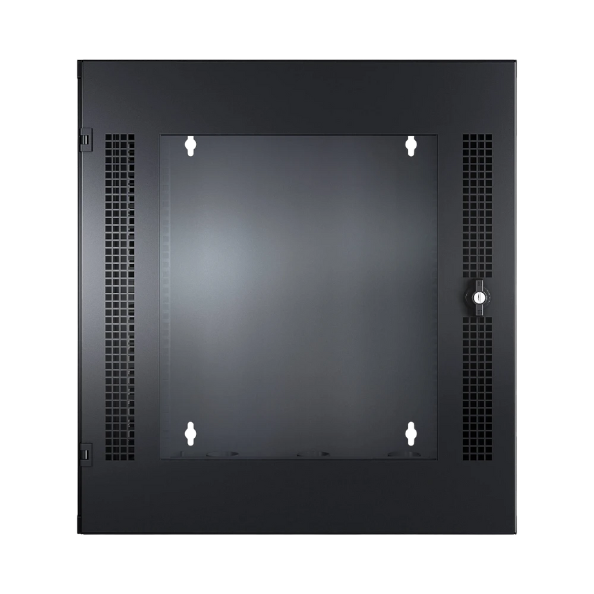 APC NetShelter WX 13U Wall Mount Rack Cabinet with Glass Door (Black) — Being Shipped