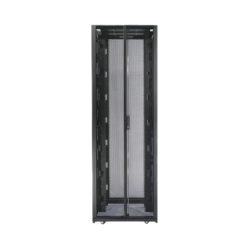 APC NetShelter SX, Server Rack Enclosure, 42U, Black, 1991H x 750W x 1200D mm — Being Shipped