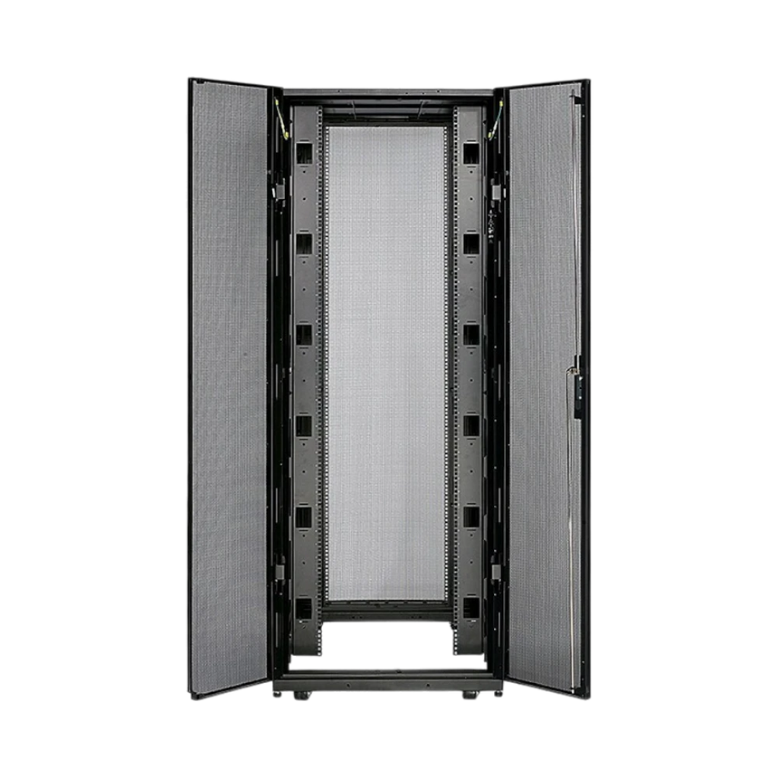 APC NetShelter SX, Server Rack Enclosure, 42U, Black, 1991H x 750W x 1200D mm — Being Shipped