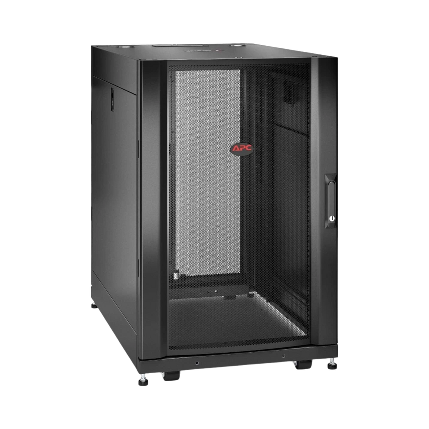 APC NetShelter SX, Server Rack Enclosure, 18U, Black, 925H x 600W x 900D mm — Being Shipped