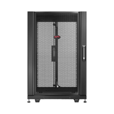 APC NetShelter SX, Server Rack Enclosure, 18U, Black, 925H x 600W x 900D mm — Being Shipped
