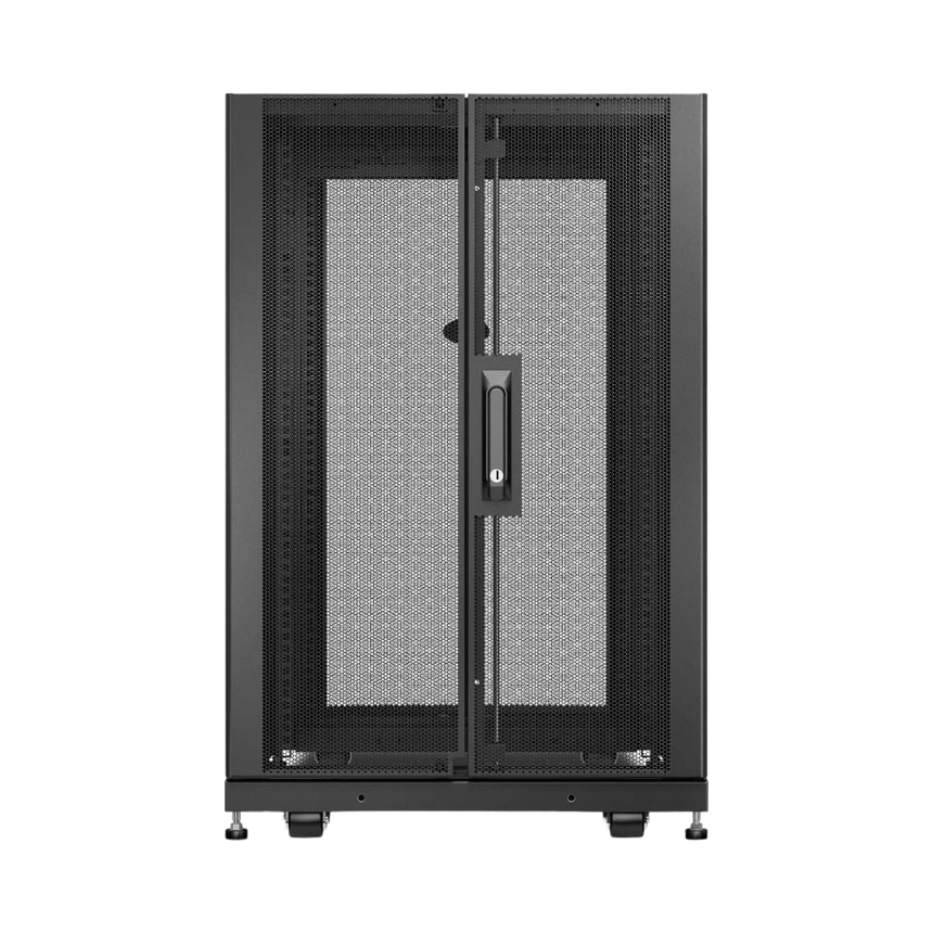 APC NetShelter SX, Server Rack Enclosure, 18U, Black, 925H x 600W x 900D mm — Being Shipped