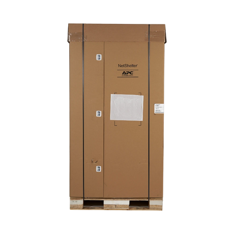 APC NetShelter SX, Server Rack Enclosure, 42U, Shock Packaging, 2000 lbs, Black, 1991H x 600W x 1200D mm — Being Shipped
