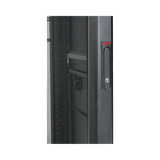 APC NetShelter AV, Server Rack Enclosure, 42U, 10-32 Threaded Rails, Black, 1991H x 600W x 825D mm — Being Shipped