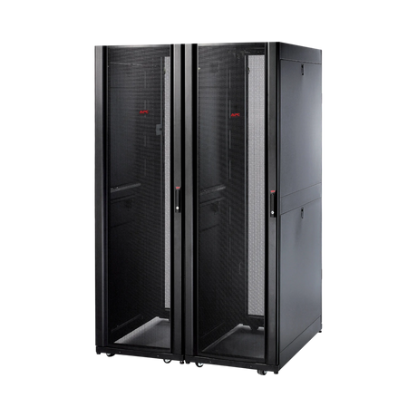 APC NetShelter SX, Server Rack Enclosure, 42U, Black, 1991H x 600W x 1200D mm — Being Shipped