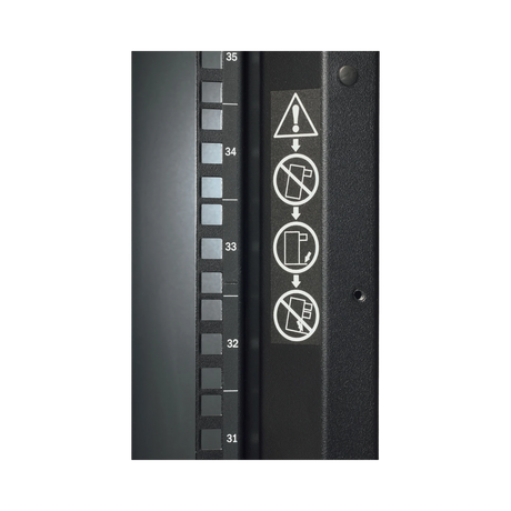 APC NetShelter SX, Server Rack Enclosure, 42U, Black, 1991H x 600W x 1200D mm — Being Shipped