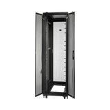 APC NetShelter SV 42U 600mm Wide x 1060mm Deep Enclosure with Sides, Black, Single Rack Unassembled — Being Shipped