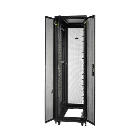 APC NetShelter SV 42U 600mm Wide x 1060mm Deep Enclosure with Sides, Black, Single Rack Unassembled — Being Shipped
