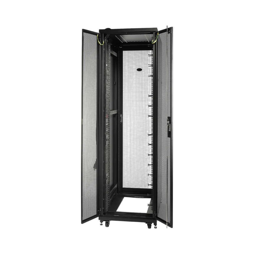 APC NetShelter SV 42U 600mm Wide x 1060mm Deep Enclosure with Sides, Black, Single Rack Unassembled — Being Shipped