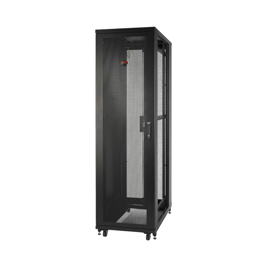 APC NetShelter SV 42U 600mm Wide x 1060mm Deep Enclosure with Sides, Black, Single Rack Unassembled — Being Shipped