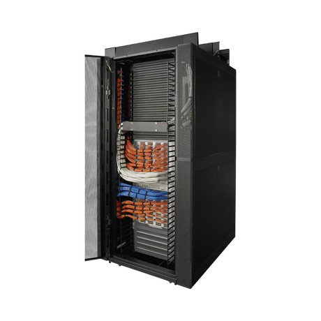 APC NetShelter SX, Networking Rack Enclosure, 42U, Black, 1991H x 750W x 1200D mm — Being Shipped