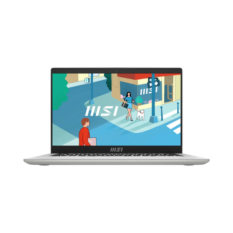 MSI 14" Modern 14 C13M Laptop, Intel Core i7-1355U, 16GB RAM, 1TB SSD (Urban Silver) — Being Shipped