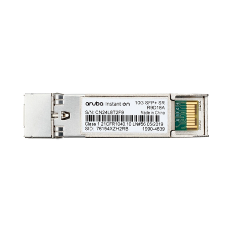Aruba Instant On 10G SFP+ LC SR Transceiver Module — Being Shipped