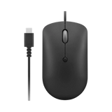 Lenovo 400 USB-C Wired Compact Mouse (Black) — Being Shipped