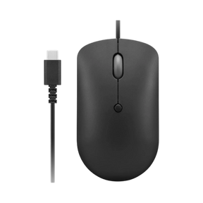 Lenovo 400 USB-C Wired Compact Mouse (Black) — Being Shipped