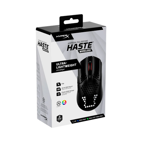 HyperX Pulsefire Haste Wireless Gaming Mouse (Black) — Being Shipped