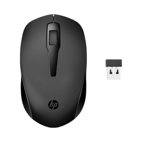 HP 150 1600 DPI Ergonomic Design Wireless Mouse (Black) — Being Shipped