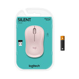 Logitech M220 SILENT Wireless Mouse (Rose) — Being Shipped