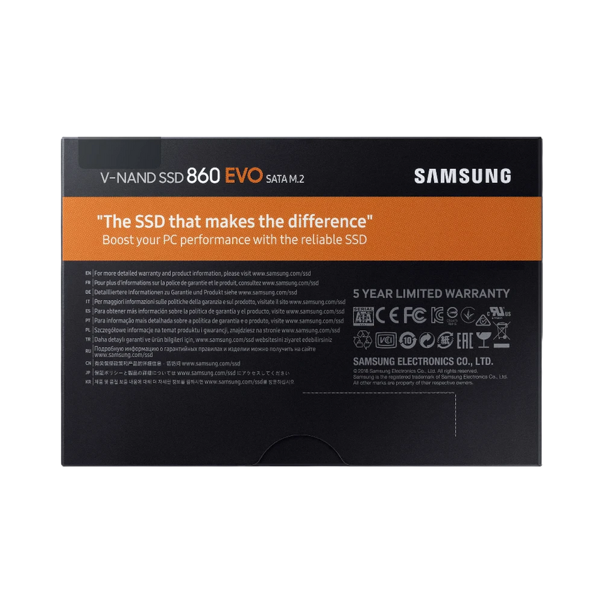 Samsung 860 EVO 500GB M.2 SATA III Internal SSD — Being Shipped