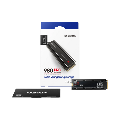 Samsung 980 PRO 2TB PCIe 4.0 NVMe SSD with Heatsink — Being Shipped