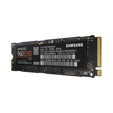 Samsung 960 EVO 500GB 1,800 MB/s NVMe M.2 Internal SSD — Being Shipped
