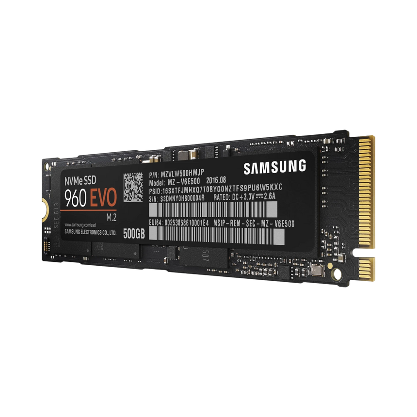 Samsung 960 EVO 500GB 1,800 MB/s NVMe M.2 Internal SSD — Being Shipped