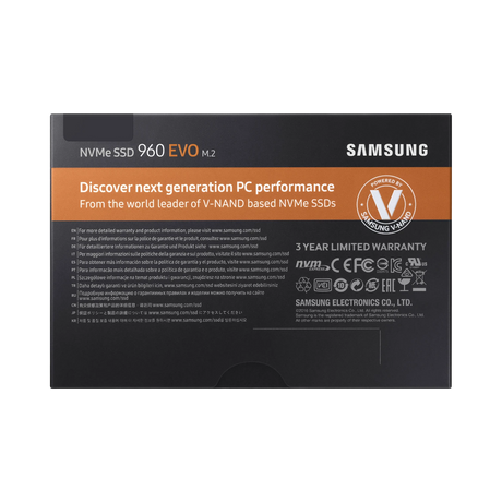 Samsung 960 EVO 500GB 1,800 MB/s NVMe M.2 Internal SSD — Being Shipped