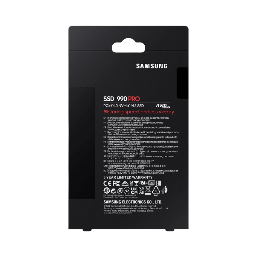 Samsung 990 PRO 1TB PCIe 4.0 NVMe M.2 Internal SSD — Being Shipped