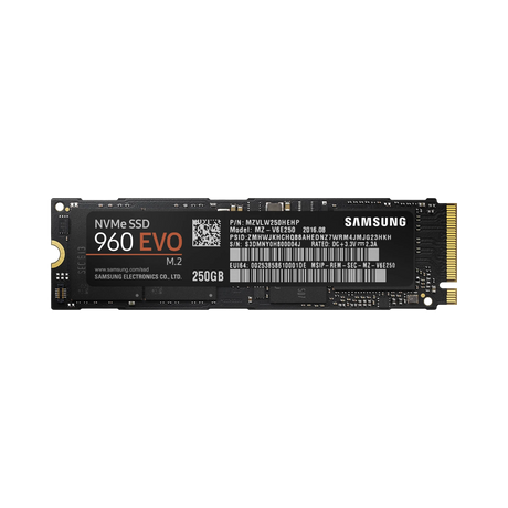 Samsung 960 EVO 250GB 1,500 MB/s NVMe M.2 Internal SSD — Being Shipped
