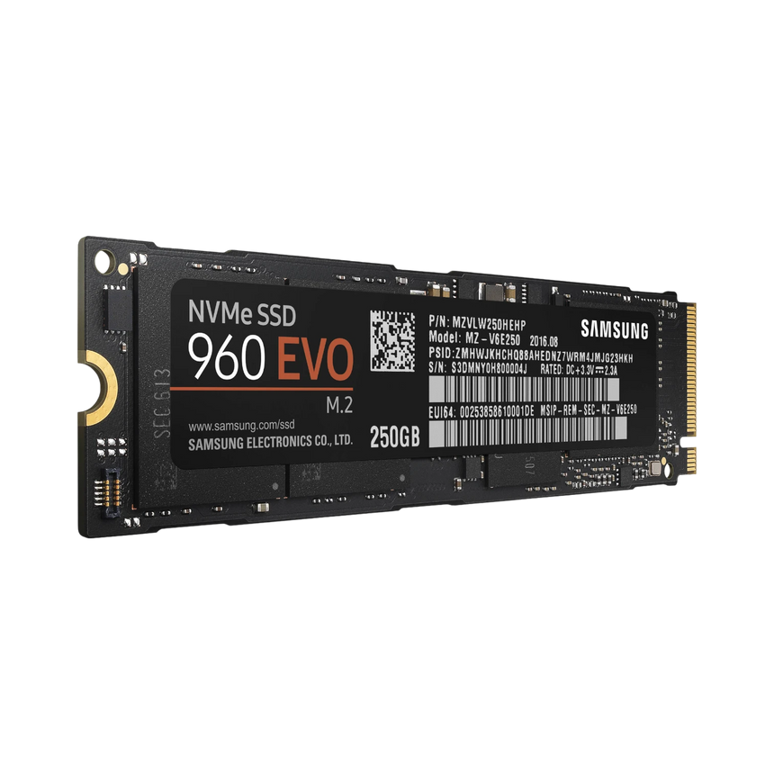 Samsung 960 EVO 250GB 1,500 MB/s NVMe M.2 Internal SSD — Being Shipped