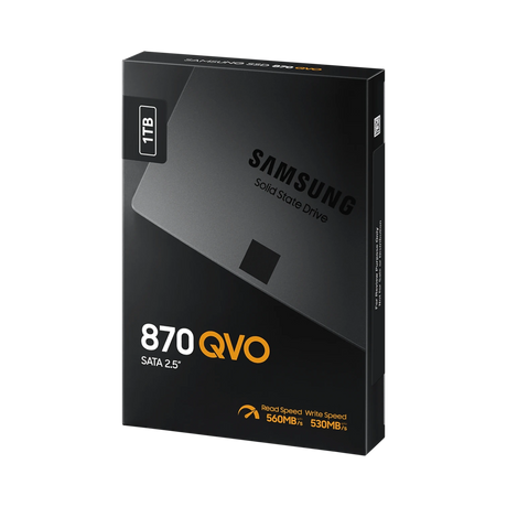 Samsung 870 QVO 1TB 2.5" 530 MB/s SATA 6 Gb/s SSD — Being Shipped