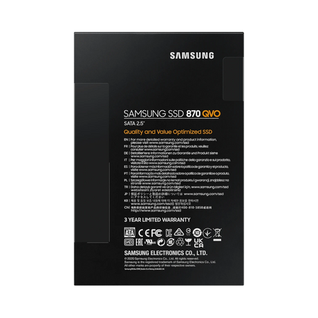 Samsung 870 QVO 1TB 2.5" 530 MB/s SATA 6 Gb/s SSD — Being Shipped