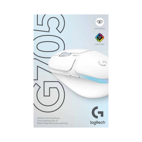 Logitech G G705 LIGHTSPEED Wireless RGB Gaming Mouse (White Mist) — Being Shipped