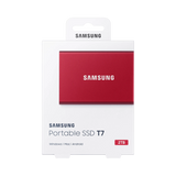 Samsung 2TB T7 Portable SSD (Metallic Red) — Being Shipped