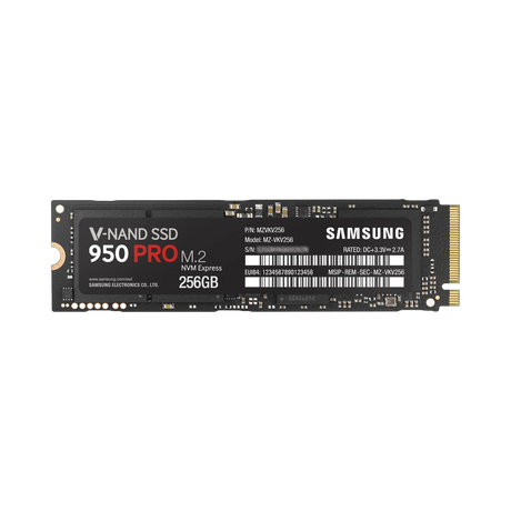 Samsung 950 PRO 256GB 900 MB/s NVMe M.2 SSD — Being Shipped