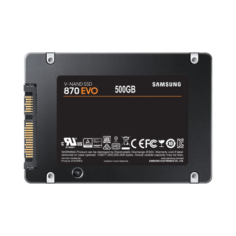 Samsung 870 EVO 500GB 2.5" 530 MB/s SATA 6Gb/s SSD — Being Shipped