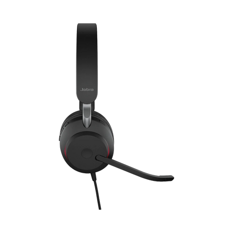 Jabra Evolve2 40 SE Mono Wired On-Ear Headset (Black) — Being Shipped