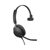 Jabra Evolve2 40 SE Mono Wired On-Ear Headset (Black) — Being Shipped